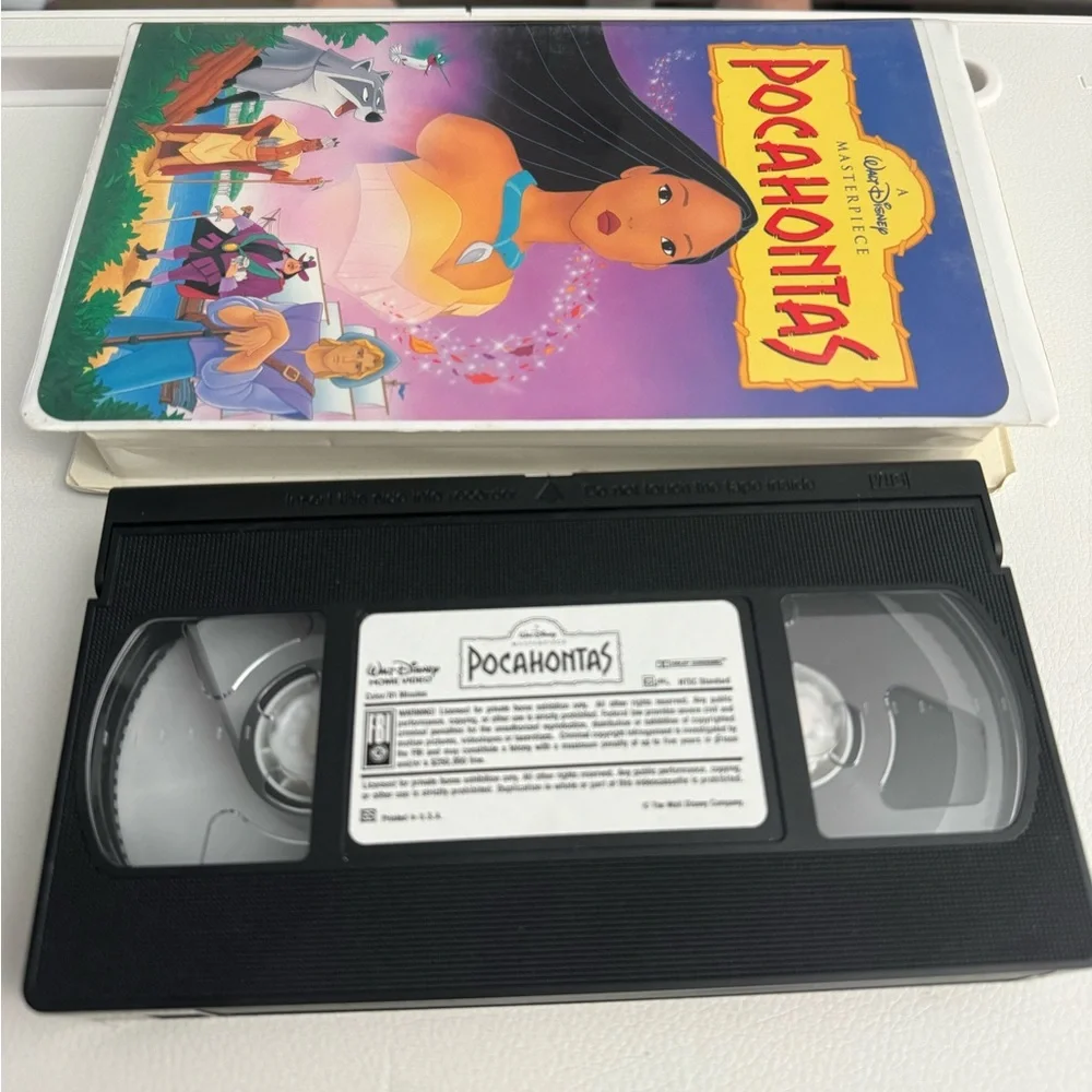 Walt Disney Pocahontas VHS tape